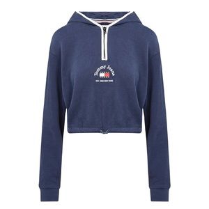 Tommy Jeans
Women’s Organic Cotton Crop Hooded Sweatshirt Size M